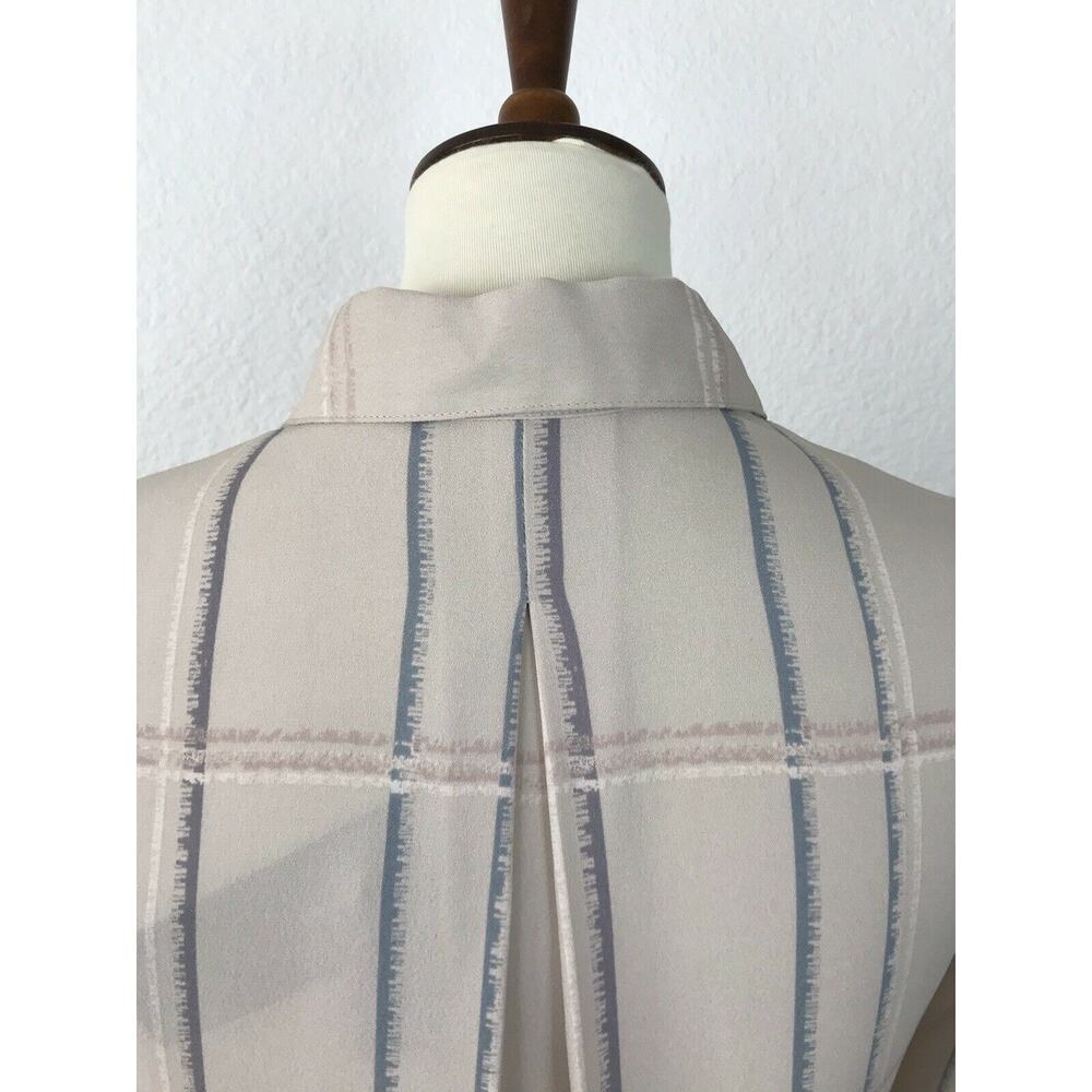BCBGMaxAzria Dress Peggy Drop Waist Plaid Swing Mini Preppy Contemporary Modern - Picture 9 of 12